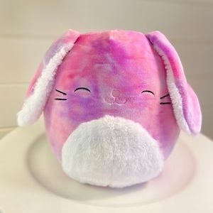 NWT Squishmallow Tie Dye Fuzzy Alejandra Bunny SFH